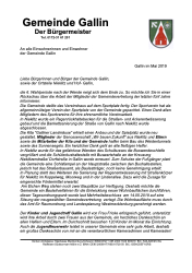 Brief an die Buerger Mai 2019